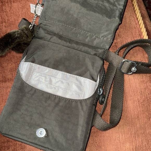 KIPLING purse NEW Eldorado Nylon Crossbody Mini Waterproof Bag Monkey Keychain - Picture 6 of 6